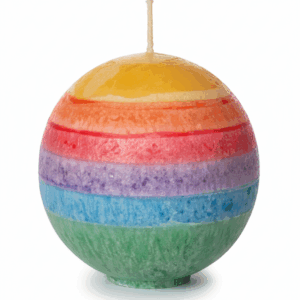 Kristallkerze Kugel groß