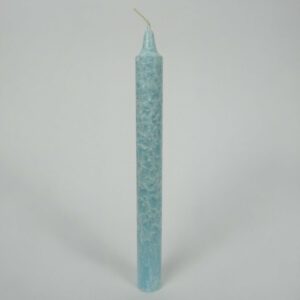 Kristallkerze Stab hellblau
